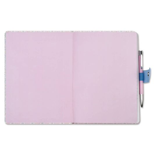 Floral Stripes Journal