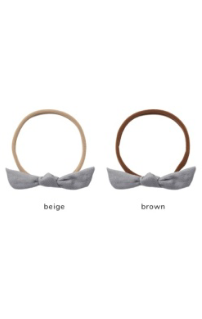 Little Knot Headband // Slate