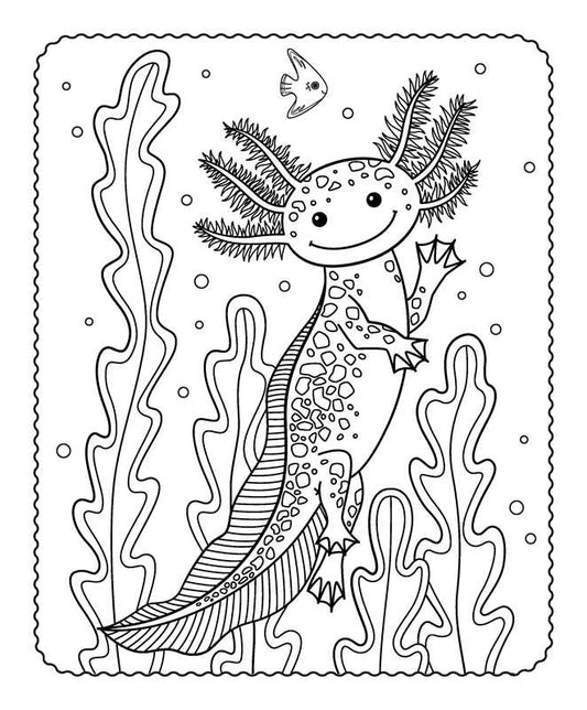 Markerific: Axolotl Buddies by