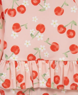 Cherry 1 Piece Rashguard
