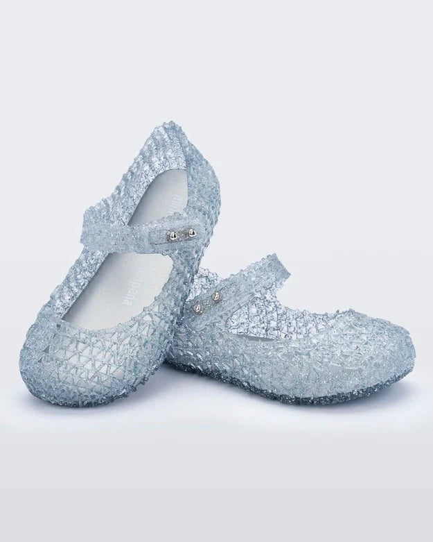 Campana Papel Baby // Clear Glitter