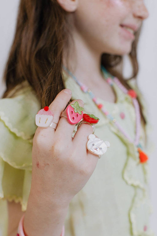 Cupcakes & Hearts Mix Rings