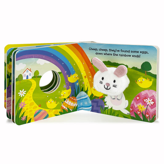 Hippity, Hoppity, Little Bunny Easter Finger Puppet Book