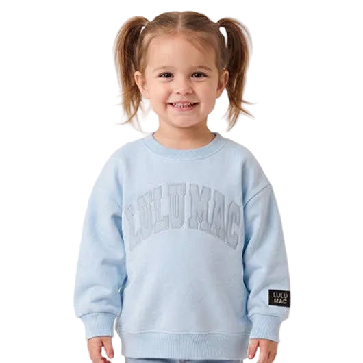Lulu Mac Toddler Sweatshirt // Blue