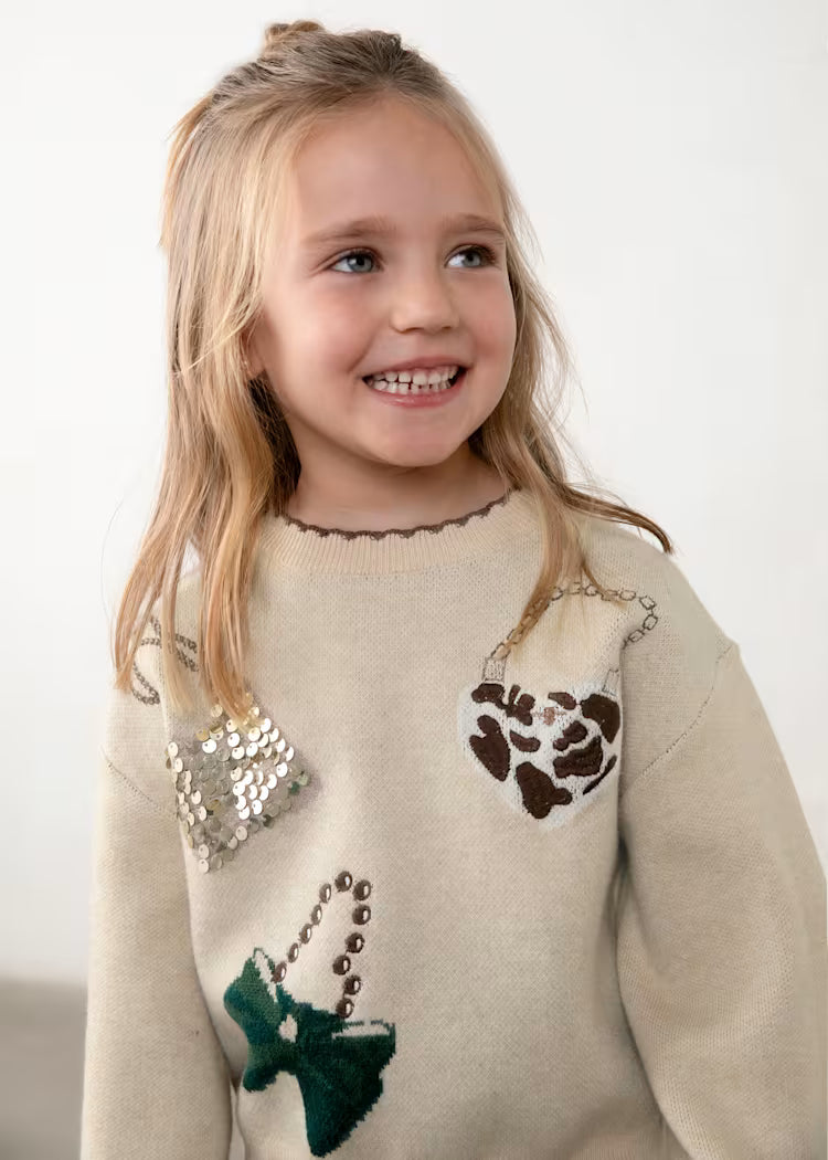 Purse Sweater & Skirt Set// 4933-56
