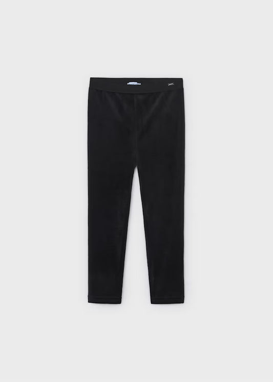 Velour Leggings// Black 712-80