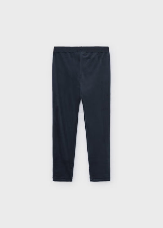 Velour Leggings// Navy 712-83