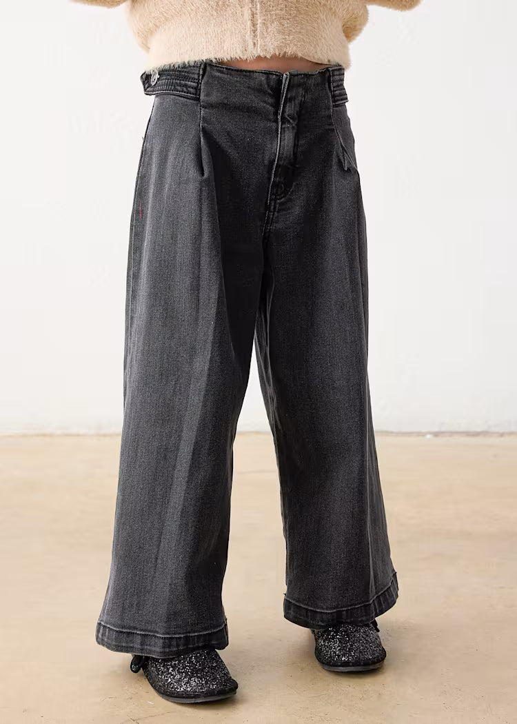 Coal Wide Leg Denim // 4523-62