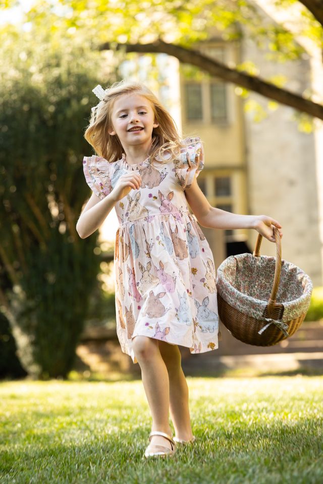 Jennifer Double Ruffle // Vintage Bunnies