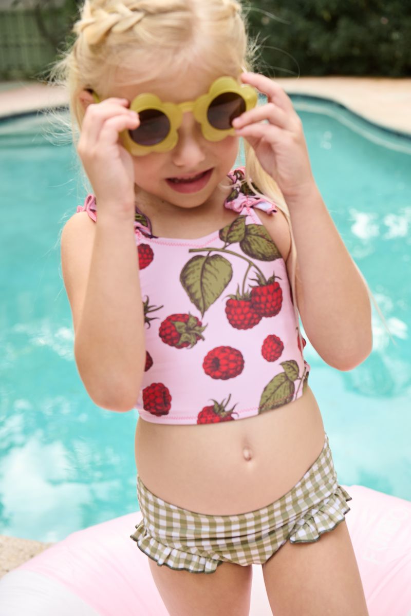 Joy Via Tankini // Pink Raspberries