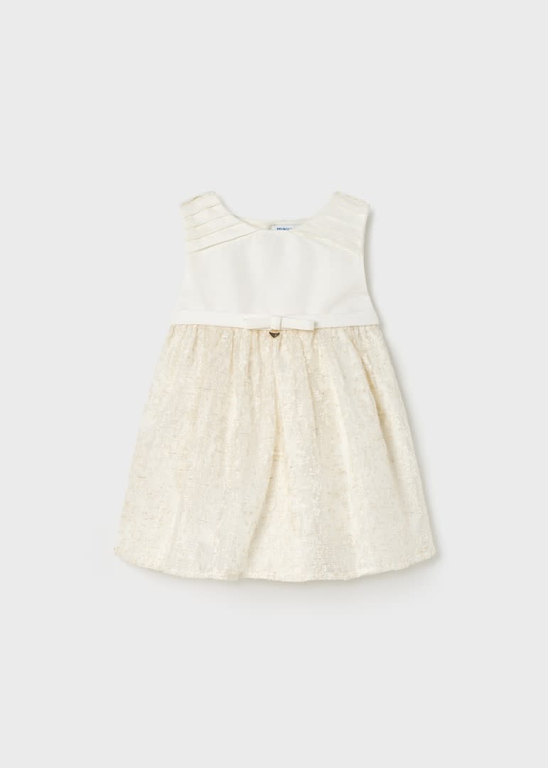 Devore Dress // Ivory