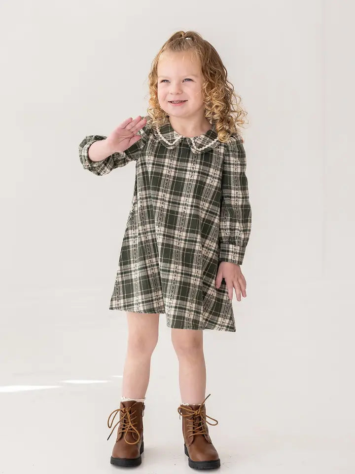 Plaid and Pine Dress