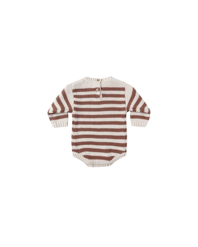 Rex Romper // Cedar Stripe