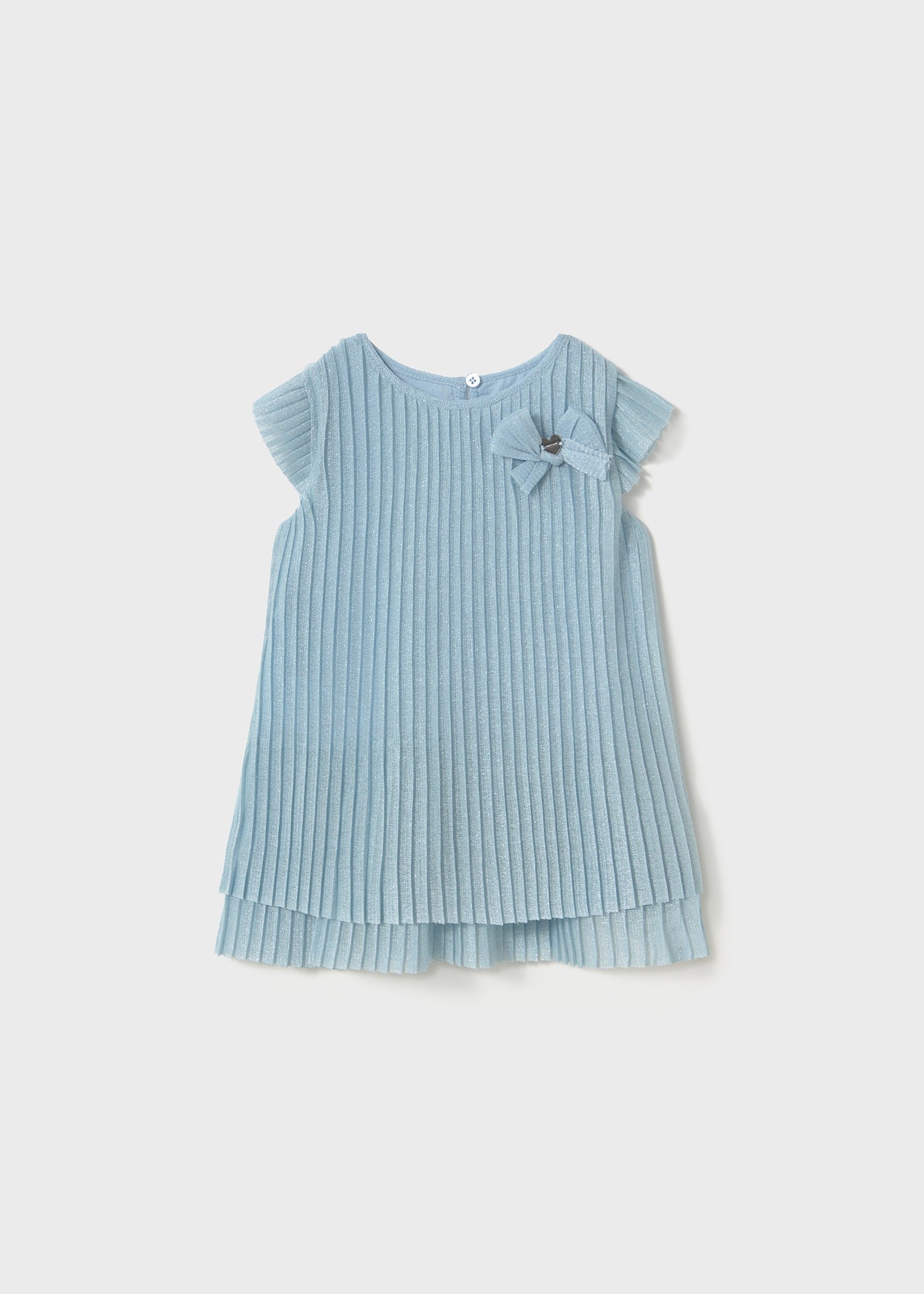 Pleated Tulle Dress // Sky