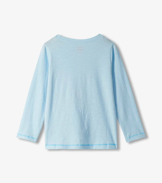 Cool Sneakers Graphic T-Shirt // Cool Blue