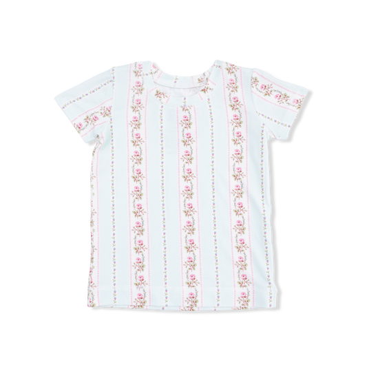 Loungewear Short Set // Antoinette Stripe