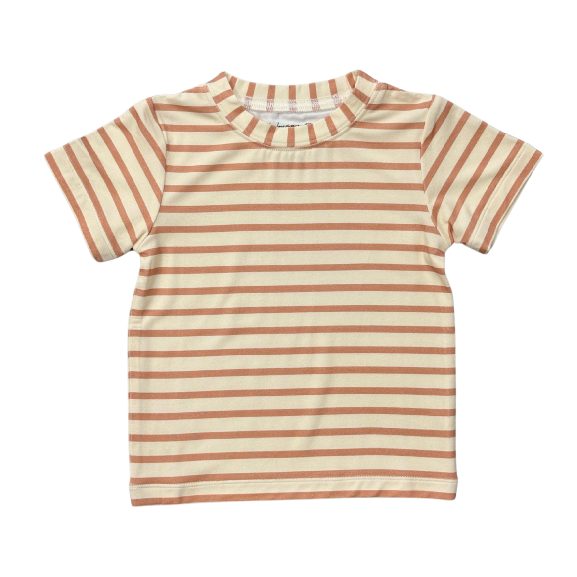 Maple Stripe Short Sleeve Top