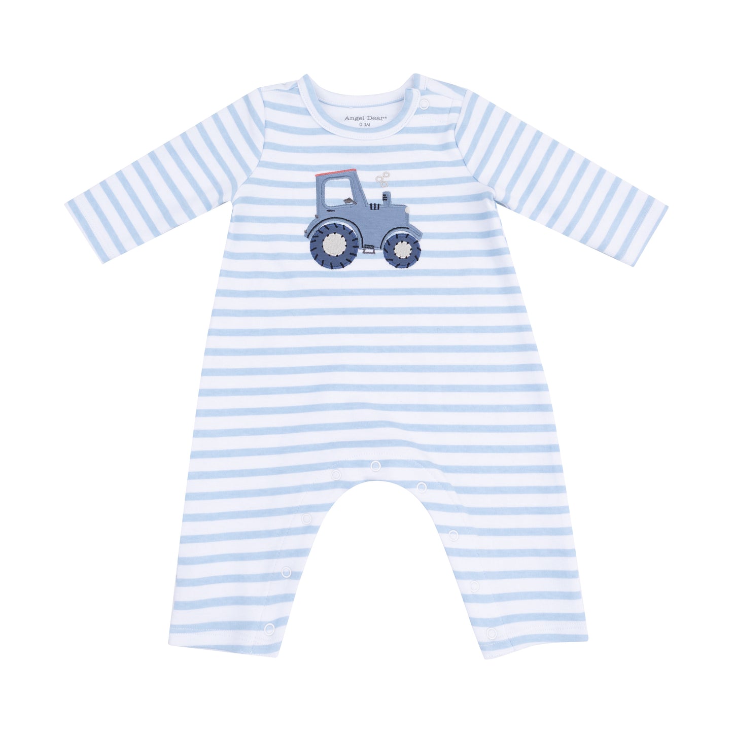 Mini Tractors Organic Cotton Jersey Romper