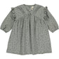 Brenn Dress // Gray & Blue Floral