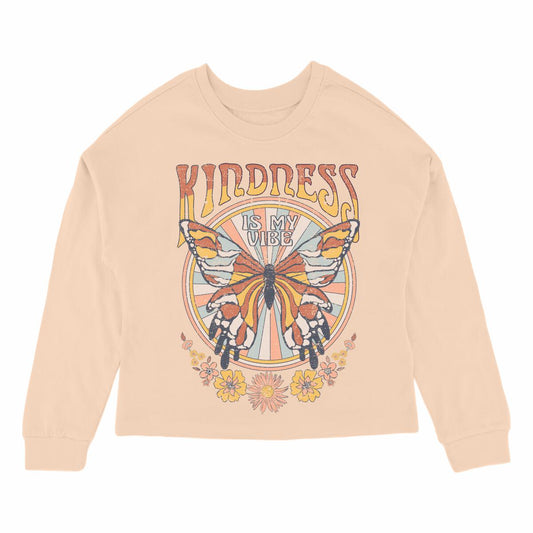 Kind Vibes Oversized L/S Tee