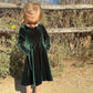 Merilee Dress // Green Sparkle