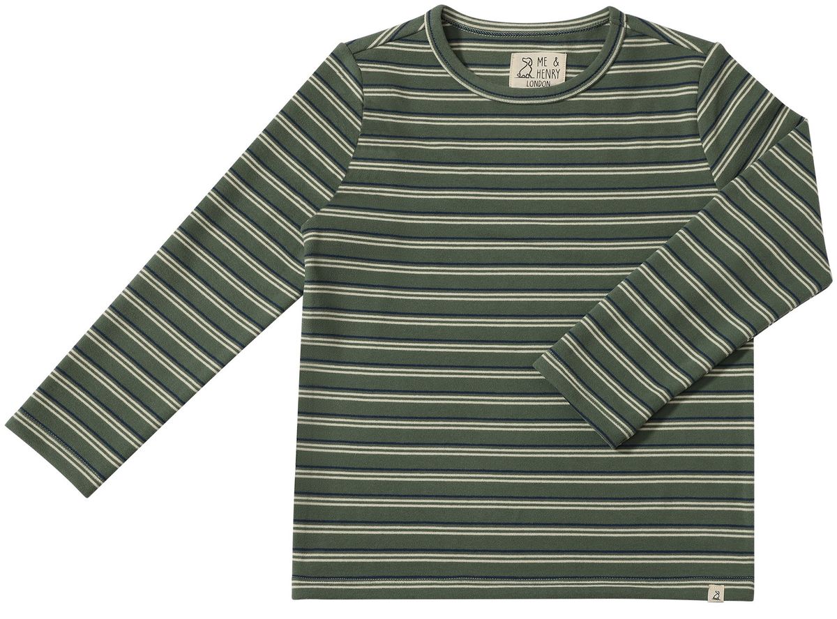 Toby Tee // Green & Navy