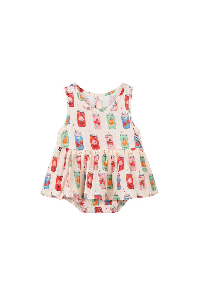 Soda Pop romper with twirl skirt