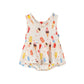 Icecream bubble romper with twirl skirt