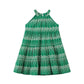 Green Embroidered Dress 