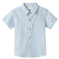 Light Blue with Red Stripe Button Down 