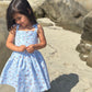 Wynonna Dress // Blue Gingham Floral