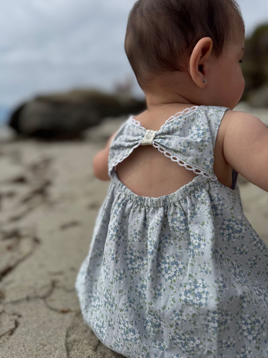 Evie Bubble // Blue Floral