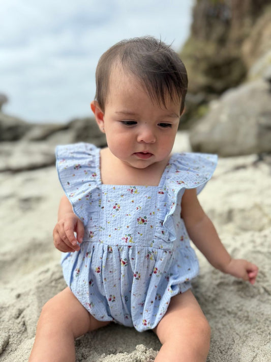 Chloe Bubble // Blue Floral