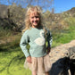 Nova Graphic Sweater // Sage With a Swan