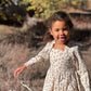 Ciera Floral Dress // Oatmeal Floral