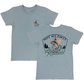 light blue t-shirts with Rodeo Fish "Not My First Rodeo"