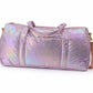 Shimmer Duffle Bag // Iridescent Purple
