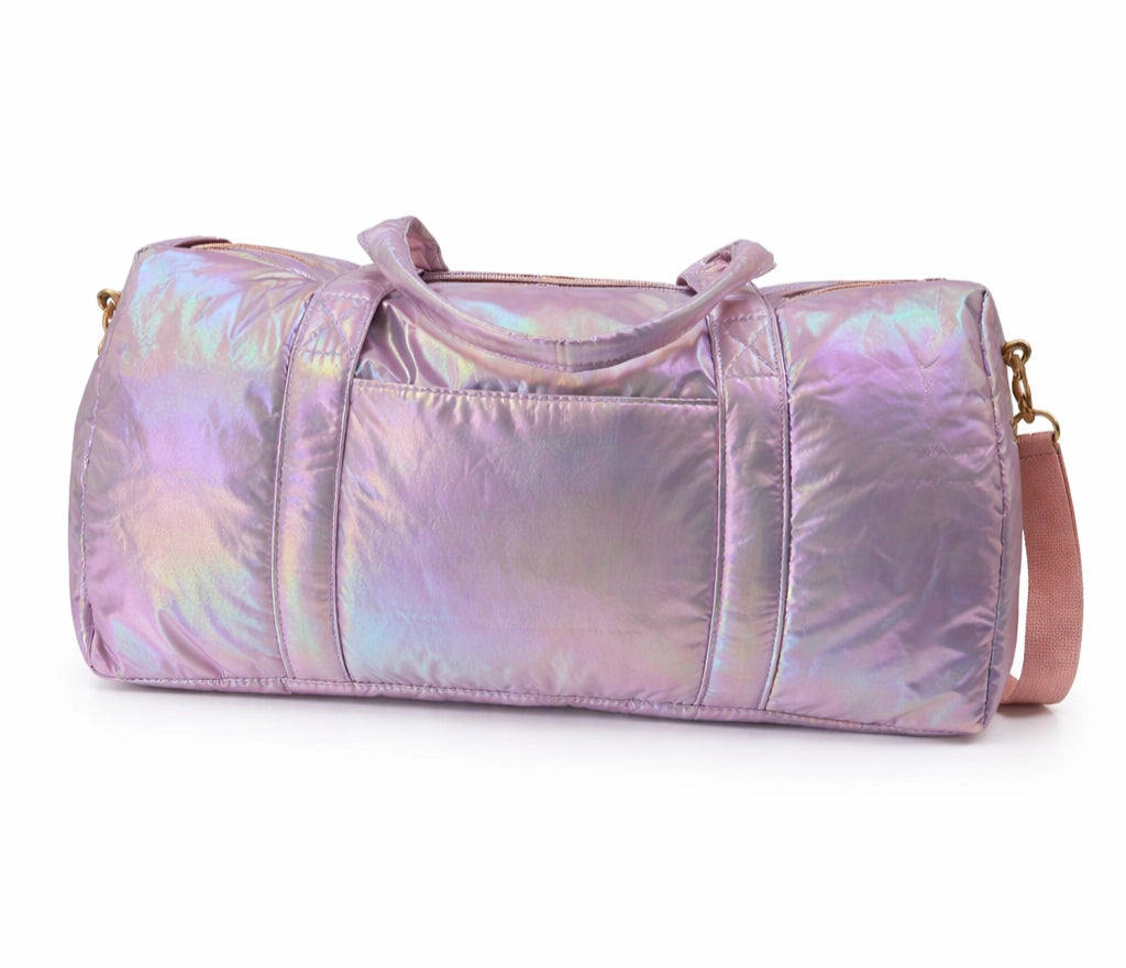 Shimmer Duffle Bag // Iridescent Purple