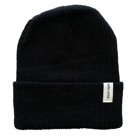 Wild Child Beanie // Black