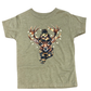Camo Reindeer Short Sleeve Tee // Olive
