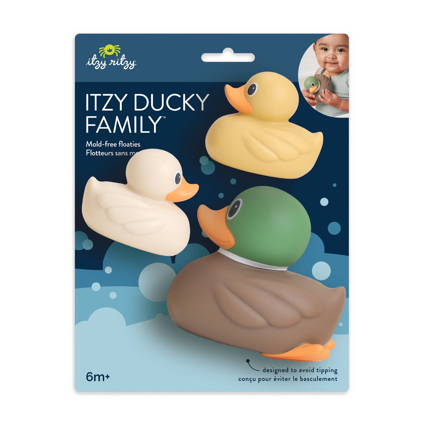 Itzy Ducky Family- Bath + Water Table Toys