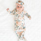 Newborn Knotted Gown //  Autumn