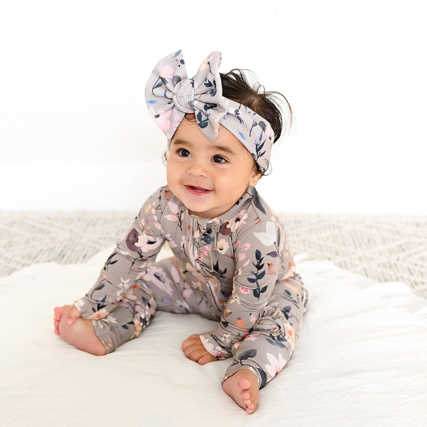 Tatum Ruffle Zip Bamboo One Piece