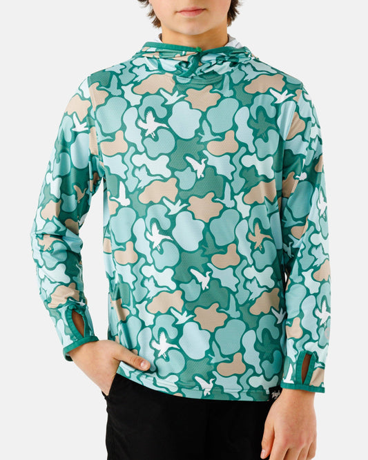 Duck & Cover Youth Featherlight Hoodie - UPF 50+