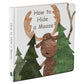Book titled 'How to Hide a Moose' with a moose illustration 