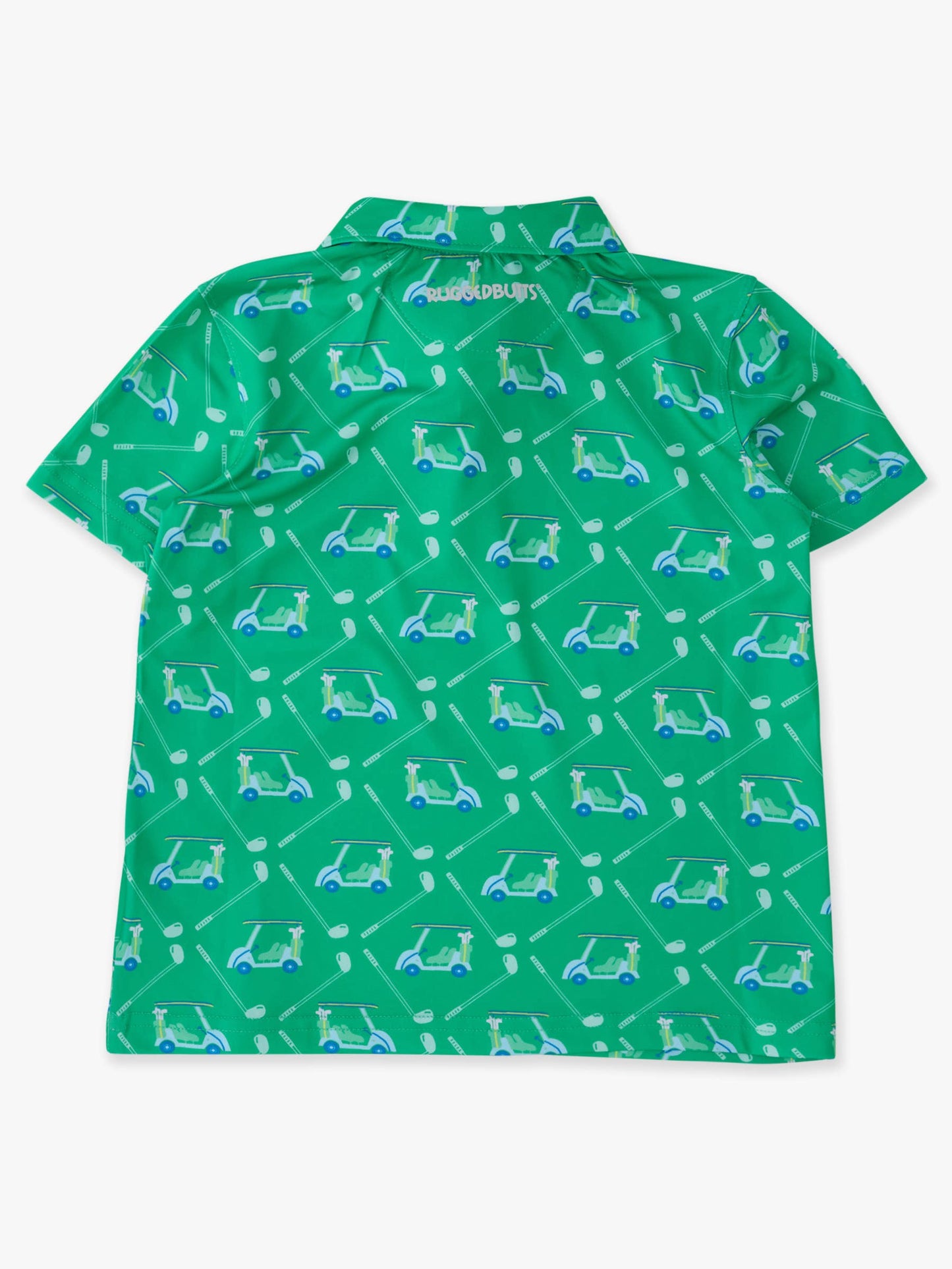 Boys Golf Course Cruiser Knit Short Sleeve Performance Polo