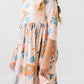 3/4 Sleeve Pocket Twirl Dress // Marigold