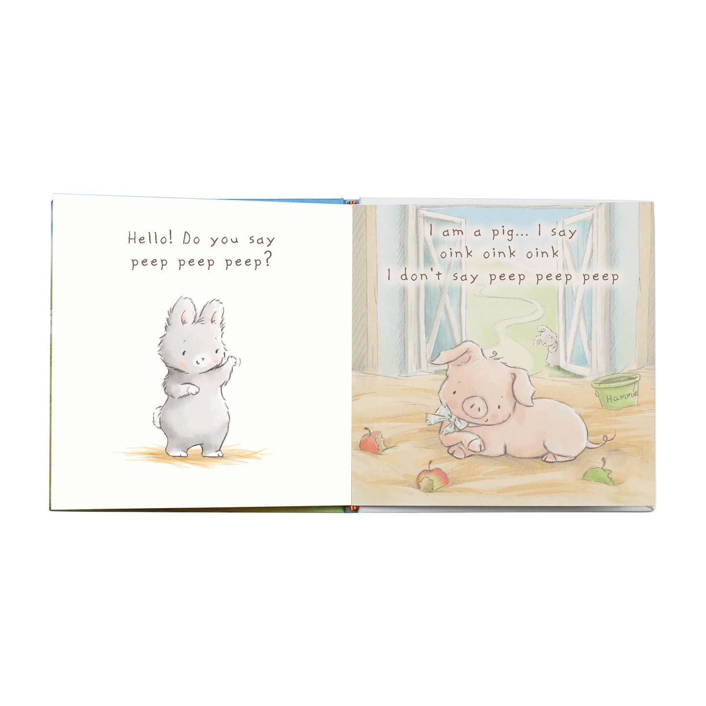Who Says Peep Peep Board Book