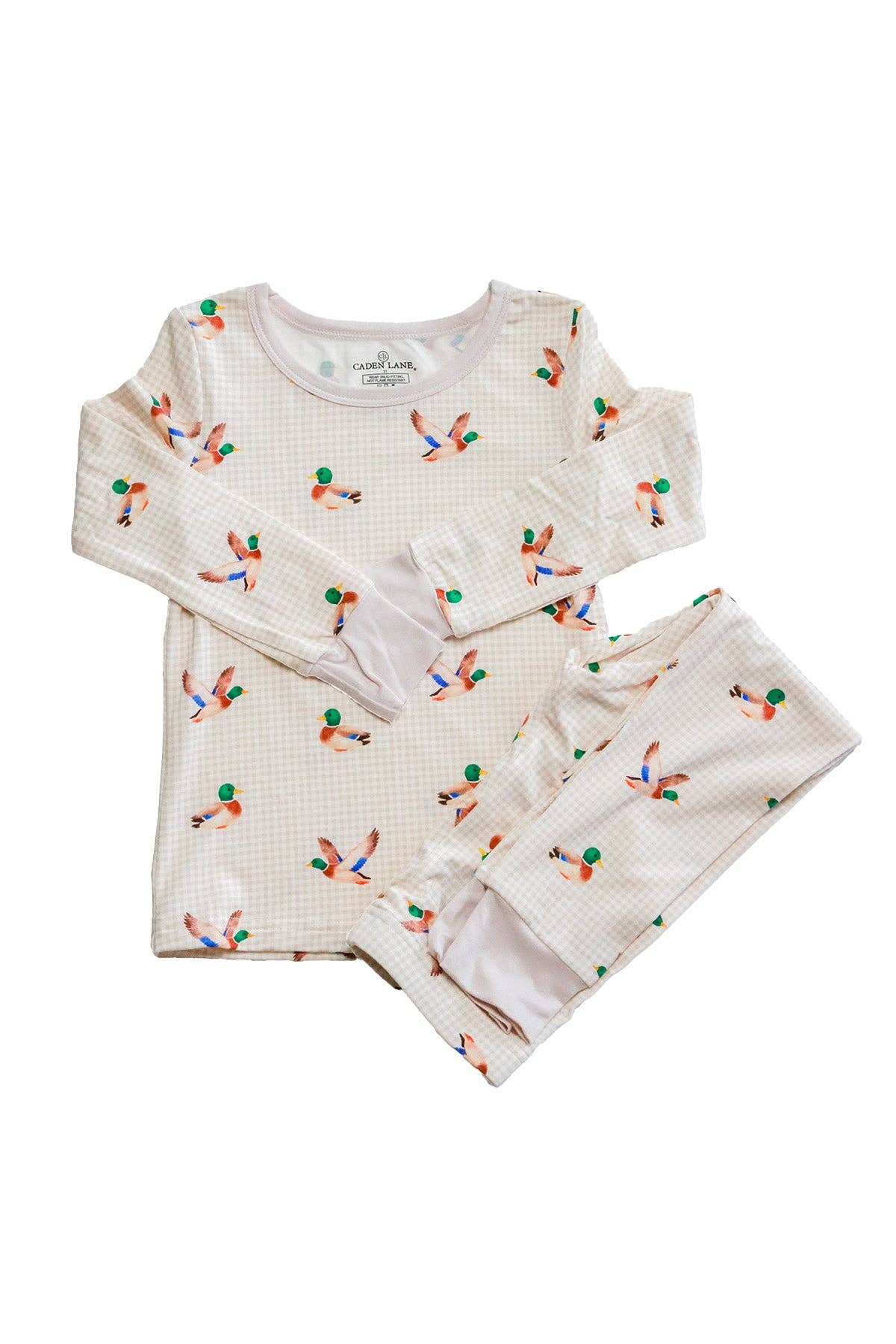 Two-Piece Bamboo Pajama Set | Little Mallard