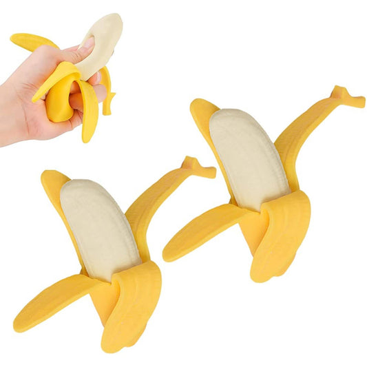 Prank Banana Squishy Fidget Kids Toy